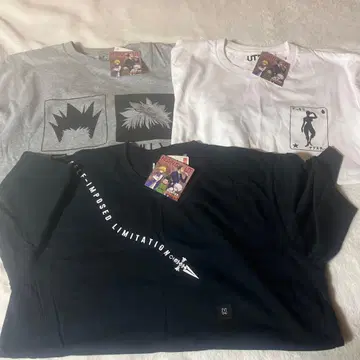 택 포함 미사용 HUNTER x HUNTER 유니클로 반팔