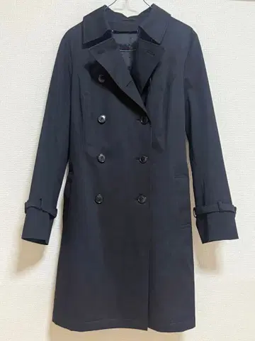 블랙 롱 코트 트렌치코트 가을/겨울 겨울 상품 여성용