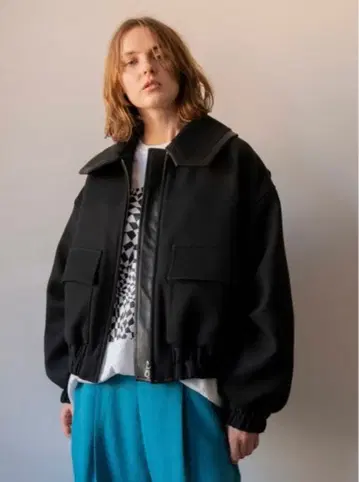 [ MASION SPECIAL ] 빅 칼라 볼륨 블루종