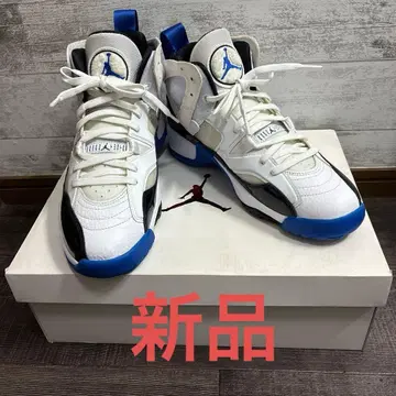 Jordan 스니커즈 화이트/블루/블랙 미사용 새상품