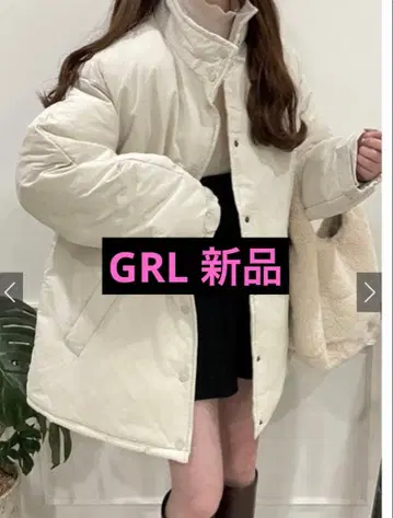 fo1620 grl 다운 코트 다운 자켓 충전솜 코트 미들 롱