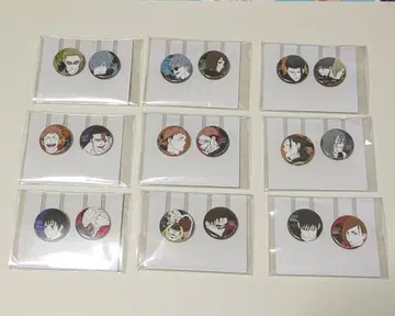 제일복권 주술회전 5th anniversary 캔뱃지 세트