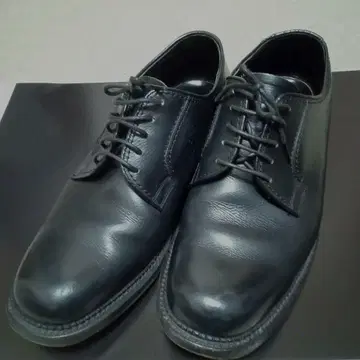 일요일 특가. 새상품급! 리걸 남성용 플레인토 가죽 신발 블랙