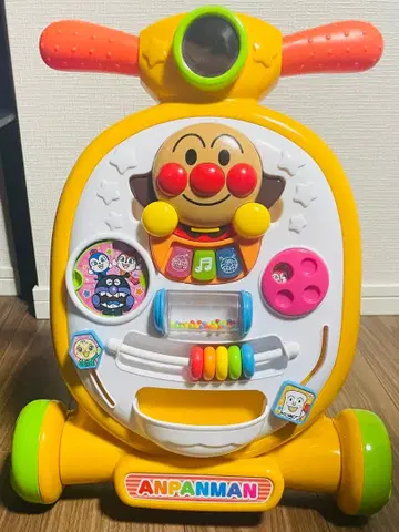 [ 박스 포함 ] 호빵맨 타고! 밀고! 변신 워커