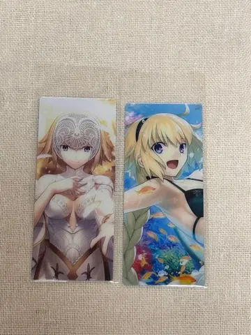 최종 재림전 FGO 편성 화면풍 카드 잔느