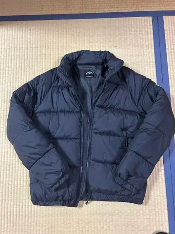 ZARA 블랙 다운 자켓 M