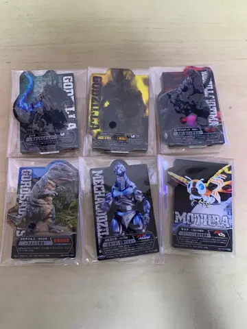 고질라 제일복권 F상 ACLLECT 6종 시크릿 포함