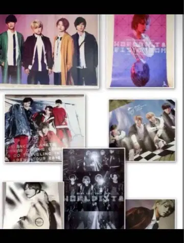 NEWS 포스터 7개 세트 미사용 새상품 익명 배송