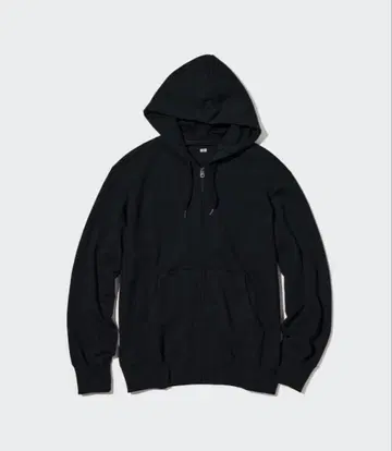 [ 한 번만 사용 ] 유니클로 맨투맨 풀 집업 후드티 s