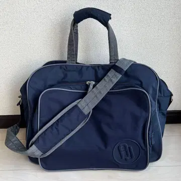 00s ARMANI JEANS nylon Boston bag Y2K