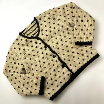 핑크하우스 생지 로우게이지 니트 가디건