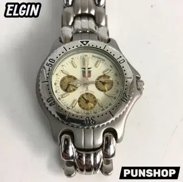 ELGIN 엘진 아날로그 손목시계 실버 남성용 브랜드