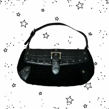 [ y2k ] 00s archive 퍼 스터드 숄더백 헤이세이 갸루