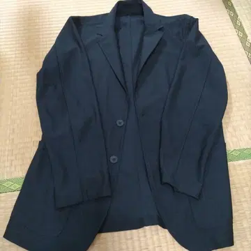 블랙 2버튼 자켓 M