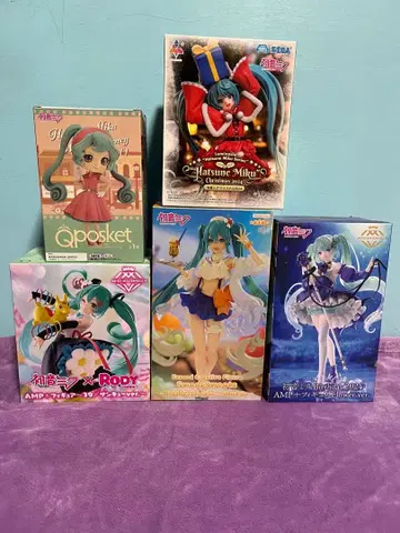 하츠네 미쿠 피규어 5개 세트