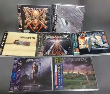 메가데스 CD 세트 7매