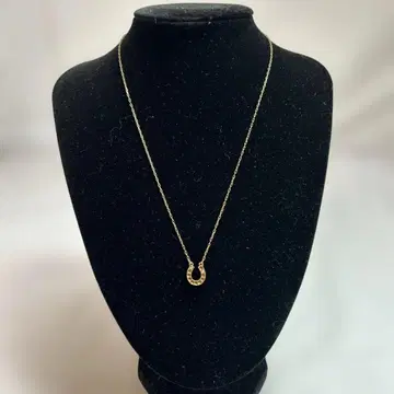 [ mh/10.31/8 ] 골드 말굽형 목걸이