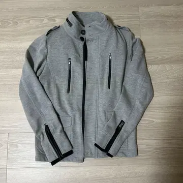 그레이 아우터 M 사이즈 지퍼 포함