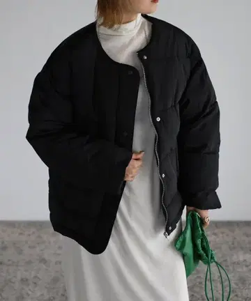 미사용 새상품*다운 코트 / 블랙 *즉시 구매 OK