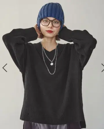 niko and - 에어리 더블 코어 스팬 V넥 풀오버