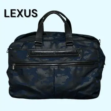 LEXUS 레스 파랑 카모플라쥬 보스턴 백 대용량 골프 카모플라쥬 패턴