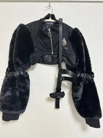 [ 전투식 퍼 다운 ] BLACK 완판템