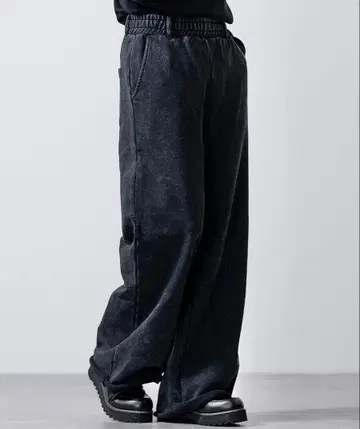 [ CLEL ] 헤비 웨이트 빈티지 디자인 스웨트 팬츠
