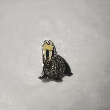 프리티 그린 핀 배지 'I am the walrus' 레어