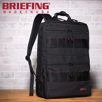 가격 인하 중 미사용 브리핑 BRIEFINGSQPACK 백팩 블랙 검정