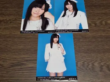 사시하라 리노 AKB48 BLT 2011 가위바위보 BOOK 3장 세트