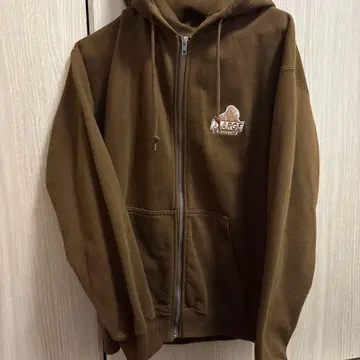 XLARGE 브라운 후드티