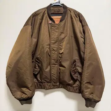 90s schott ma1 zip up jacket garment