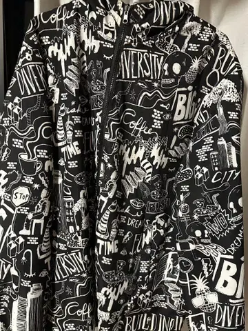 쿨한 리버서블 사양 나일론 블루종