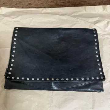 패트릭 스테판 천연 가죽 클러치백