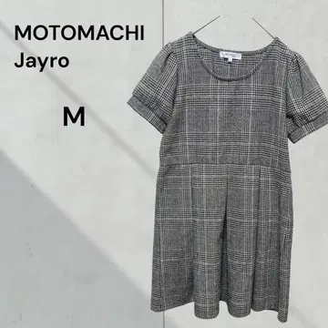 MOTOMACHI Jayro 체크 트위드 원피스 가을/겨울