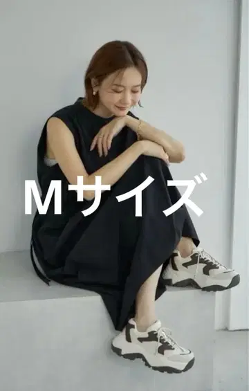 다나카 리나 대드 스니커즈 통굽 스니커즈 M 시마무라 브라운