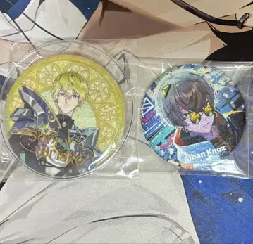 니지산지 서니 블리스코 IPSTAR 콜라보 카페 캔뱃지 알반