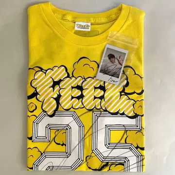 FEEL 스크래치 복권 사인 포함 T셔츠 친필 사인 폴라로이드 B상 C상