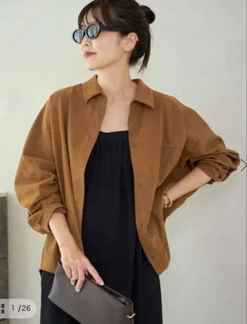 plage suede 셔츠 완판템