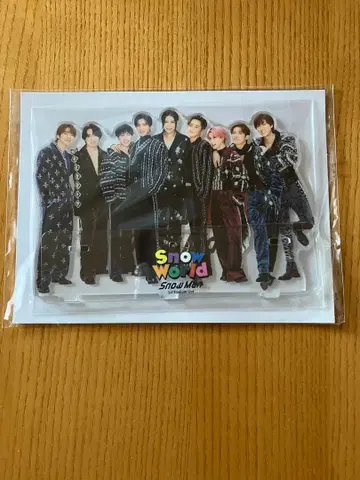 [ 미개봉 새상품 ] Snow Man 집합 아크릴 스탠드