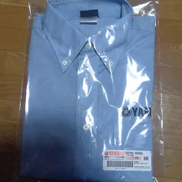 YAMAHA 반팔 피케 셔츠 L 사이즈 블루 RY3007