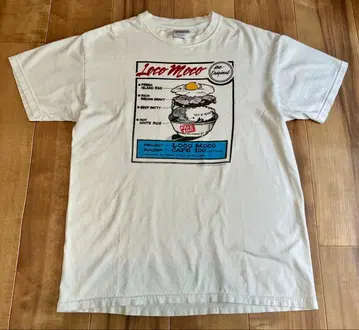 빈티지 CAFE100 로코모 콜렉션 T셔츠 90sHAWAII 하와이