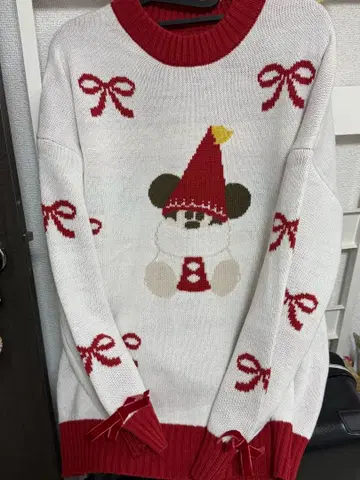새상품 디즈니 크리스마스 리루린린 스웨터 2025 M~L