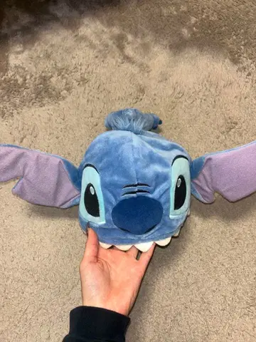 스티치 봉제 인형 모자