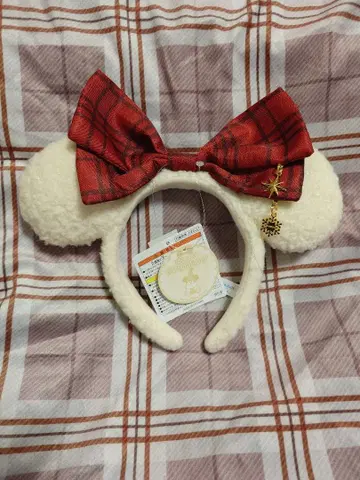 새상품 디즈니 크리스마스 리루린린 머리띠 2025