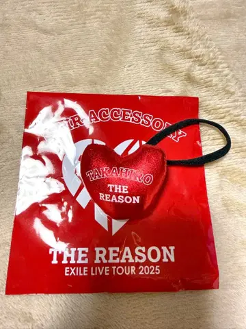 EXILE THE REASON 하트형 액세서리 TAKAHIRO