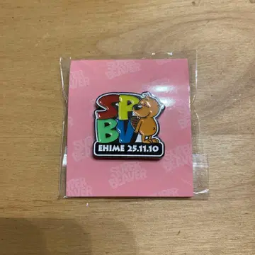 슈퍼 비버 핀 배지 에히메 한정판
