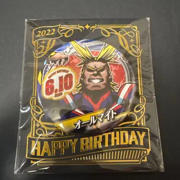 나의 히어로 아카데미아 올마이트 2022 벌스데이 캔뱃지