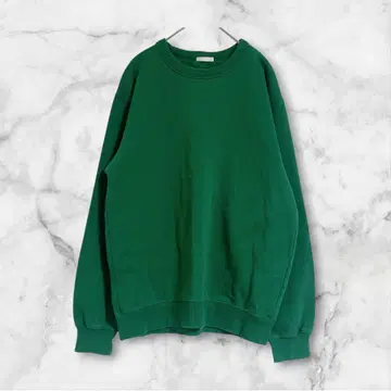 지유 크루넥 긴팔 트레이닝복 속기모 S 코튼 혼방 심플