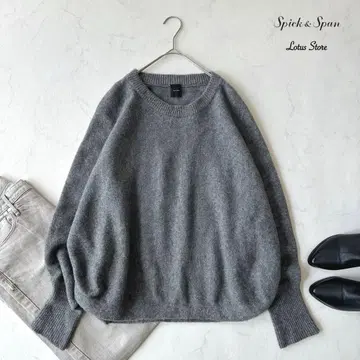 새상품급 스픽 앤 스팬 돌먼 롱 리브 니트